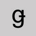 Lettre minuscule latine g avec barre