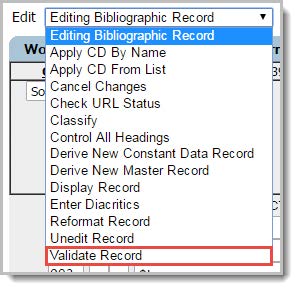 Connexion browser validate record